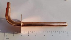 25) COPPER STUB OUT ELBOW FOR 1/2″ PEX TUBING WITH EAR / NAIL FLANGE 3 1/2″ X 8″