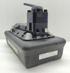 ENERPAC PAMG1405N TURBO 2 AIR DRIVEN HYDRAULIC FOOT PUMP 4/3-WAY VALVE 700 BAR