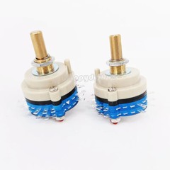 1pc 2Layers 4poles 5positions ROTARY SWITCH Attenuator Pot Volume Potentiometer