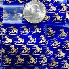 BaggiesSince1987 – 1515 Design Zip Bags 100PCS CASH ONLY on SILVER, READ DETAILS