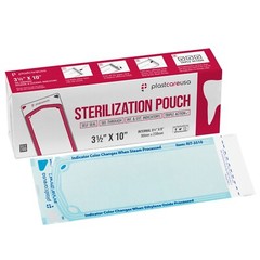 3.5″ x 10″ Self-Sealing Sterilization Pouches for Autoclave (Choose Quantity)
