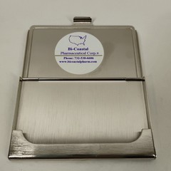 Dilbert Dogbert Cartoon Card Money Holder Vintage Power Credit Business Metal 4”