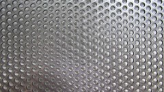 1/8″ HOLES—18 GAUGE 304 STAINLESS PERFORATED SHEET– 11″ X 24″