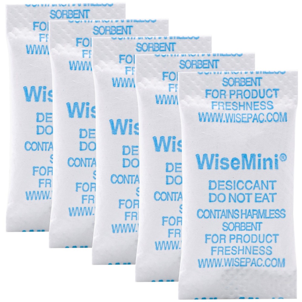 1 Gram 100 Silica Gel Packets, Tyvek Food Grade Dessicant Packs