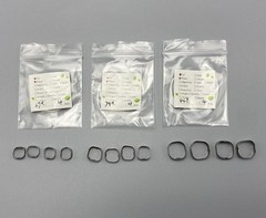 Dental Orthodontic 1st Plain Molar Bands #29-44+ Buccal Tubes Cleats Roth 022