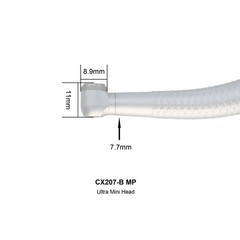 COXO Dental Small Mini Head High Speed Handpiece Fiber Optic Turbine NSK Coupler
