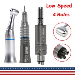 Low Speed E-type 4Hole Contr angle Air Motor Nosecone Fit NSK YAD4 5LK Dental