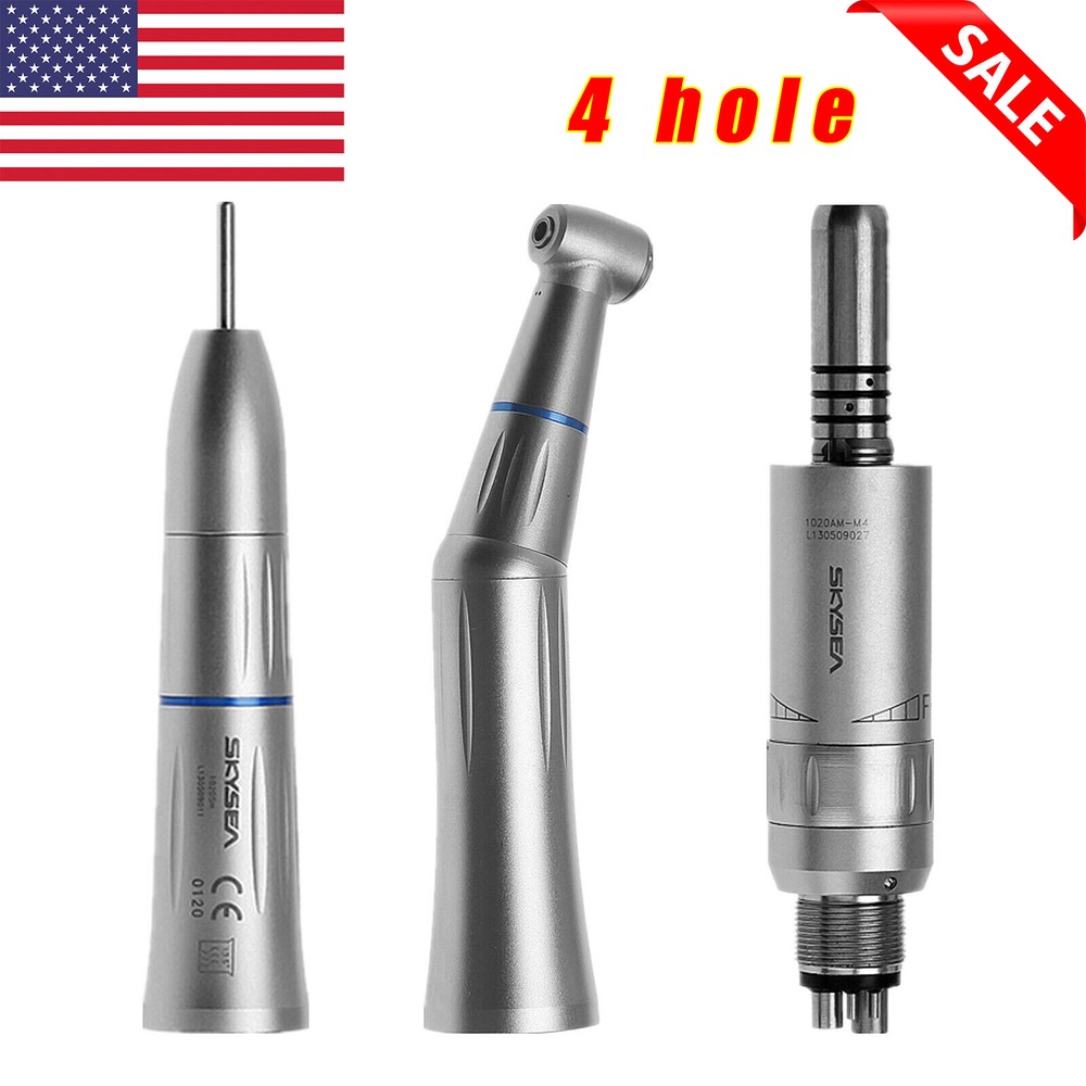Dental Low Speed Handpiece Straight /Contra Angle /Air Motor 2/4H Inner/Exter Dr