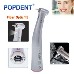 Dental LED High Speed /1:5 Increasing Optic LED Contra Angle Handpiece NSK Style