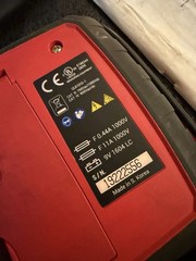 Snap-on EEDM525F True-RMS Digital Multimeter Color LCD