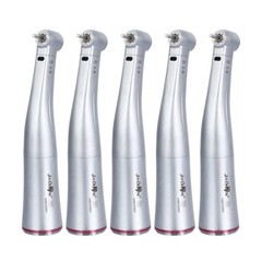 Dental 1:5 Increasing Fiber Optic Contra Angle Handpiece Fit Electric Motor