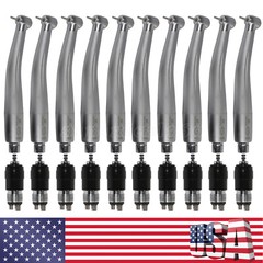 10pcs/1pc NSK Style Dental High Speed Turbine Handpiece with 4 Hole Coupling