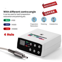 NSK Style Dental Brushless LED Electric Micro Motor/1:5 Increasing Handpiece