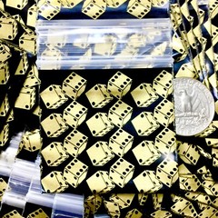 BaggiesSince1987 – 2020 Zip Seal DESIGN BAGS 2″ X 2″ CASH 100PCS, 👀Details🔽