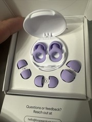 Loop Quiet 2 Earplugs Violet Noise Canceling Earbuds