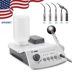 Dental Ultrasonic Piezo Scaler Bottle Fit EMS Woodpecker / 1-10 LED Handpiece US