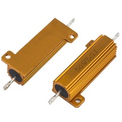 5W 10W -500W Watt High Power Aluminum shell Wirewound Metal Resistor 0.1Ω – 10KΩ
