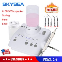Dental Ultrasonic Scaler Unit fit EMS Cavitron 2 Water Bottles H6EMS Handpiece