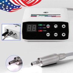 Dental Brushless Electric LED Micro Motor Internal Spray 3.4Ncm E-type YABANG