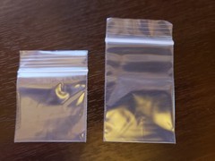 Clear Small Zip Seal Top Lock 2″x 2″ 2″x 3″ Plastic Bags 2Mil Jewelry Baggies