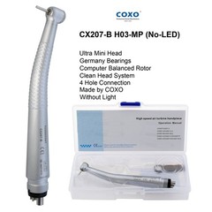 COXO Dental High Speed Handpiece Small Mini Head Turbine 4 Hole Fit NSK Coupler