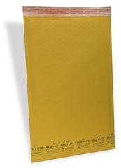 100 #5 10.5×16 ” Ecolite ” Kraft Bubble Mailers Padded Envelopes Bags Self Seal