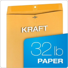 12 x 15-1/2 Clasp Envelopes, Clasp and Gummed Closures, for Oversized Papers, Dr