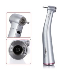 Dental LED Handpiece 1:5 Fiber Optic Contra Angle Ceramic Push Button E-type
