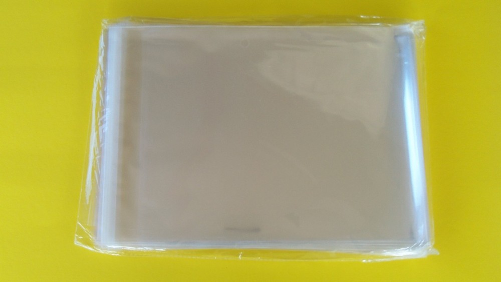 100 11×15″ Clear Self Adhesive Seal Plastic Bag Dress Shirt Apparel Poly Bags