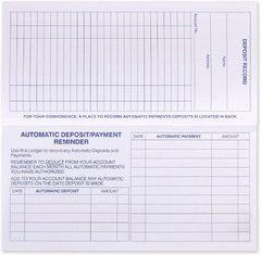 24 PCS Check Registers for Personal Checkbook, Easy to Read Checkbook Register