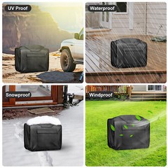 Waterproof Heavy Duty Generator Cover, Portable Outdoor Inverter Storage Cover