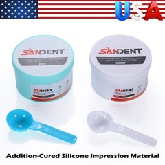 Putty PVS VPS Impression Material Base+Catalystst/50ml cartridge Heavy Body