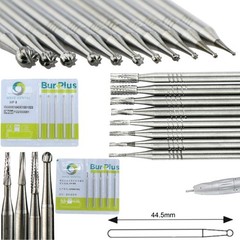 10Pcs US WAVE Dental Bur Round Latch RA/FG 1.6mm/HP Surgical Burs Low/High Speed