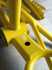 Super Durable Gloss Yellow Powder Coat Powder Coating Paint – (1LB)