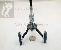 Small Cylinder Hone 1-1/4″ to 3-1/2″ with 2″ long stones