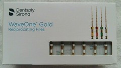 Waveone Gold Wave One Assorted 21mm Endodontic File Root Canal Dentsply 6pcs/Pk