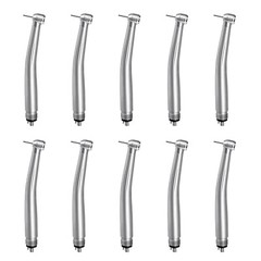 4 Hole Dental High Speed Handpiece Large Head Single Water Spray Air Turbine 10