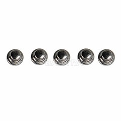 1bag AZDENT Botones linguales adhesivos de ortodoncia dental Base redonda
