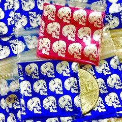 BaggiesSince1987 – 1010 Design Zip Bags Metallic 100PCS CASH 2C MIX, READ DETAIN