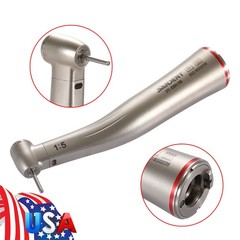 SANDENT 1:5 Increasing Fiber Optic LED Electric Contra Angle Handpiece Turbine
