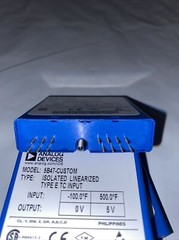 Analog Devices 5B47-CUSTOM ISOLATED LINEARIZED Type E TC Input -100.0°F 500.0°F