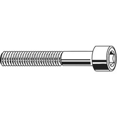 1/2″-13 Socket Head Cap Screw, Socket, Black Oxide Steel, 7-1/2 In Length, 5