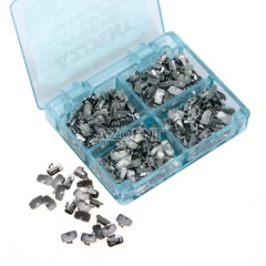 AZDENT Dental Orthodontic Sgl Buccal Tubes 1st 2nd Molar Tube Roth MBT.022 .018