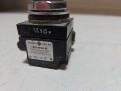 1 Used??? General Electric CR104PXG49 Pilot Light w/Red Cap, 125V Max, 3W Max