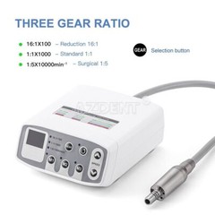 AZDENT Dental LED Brushless Electric Micro Motor/1:1 LED Inner Channel handpiece