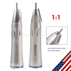 Dental 1:1 Fiber Optic Straight Nose Cone Inthernal/Surgical External Handpiece