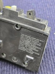 Square D HOM115PCAFI: Homeline 15A AFCI Breaker 1-Pole Plug-On Neutral 120V