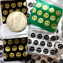 BaggiesSince1987 – 1010 ZipSeal Bags METALLIC P 25Design Mixed 1000, 👀Details🔽
