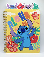 Disney Stitch 4 Tabbed Notebook Journal Aloha Lilo & Stitch Angel NWT