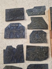 Lot of Vintage Letterpress Printers Plate/Block – Cartoon Figure Collection